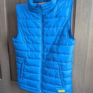 Blue Puffer Vest